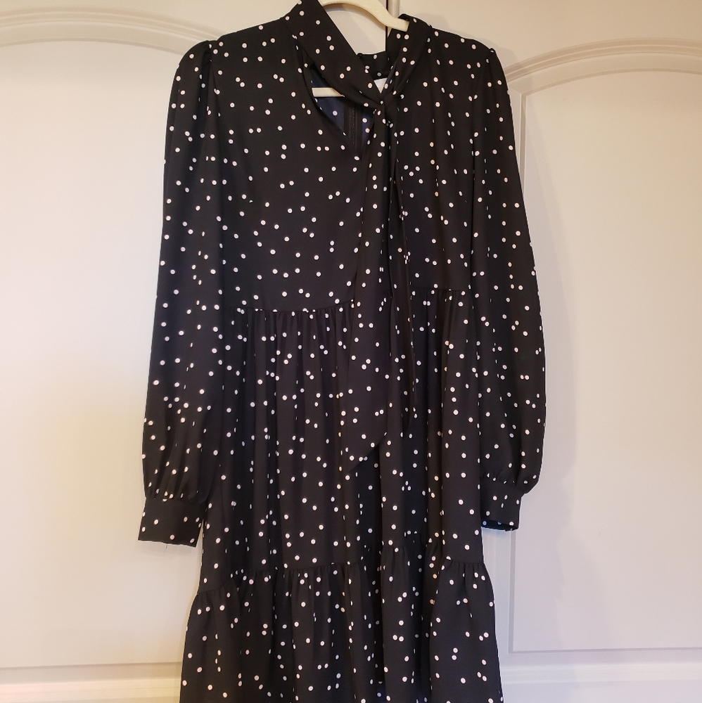 Black and white Kate Spade dress